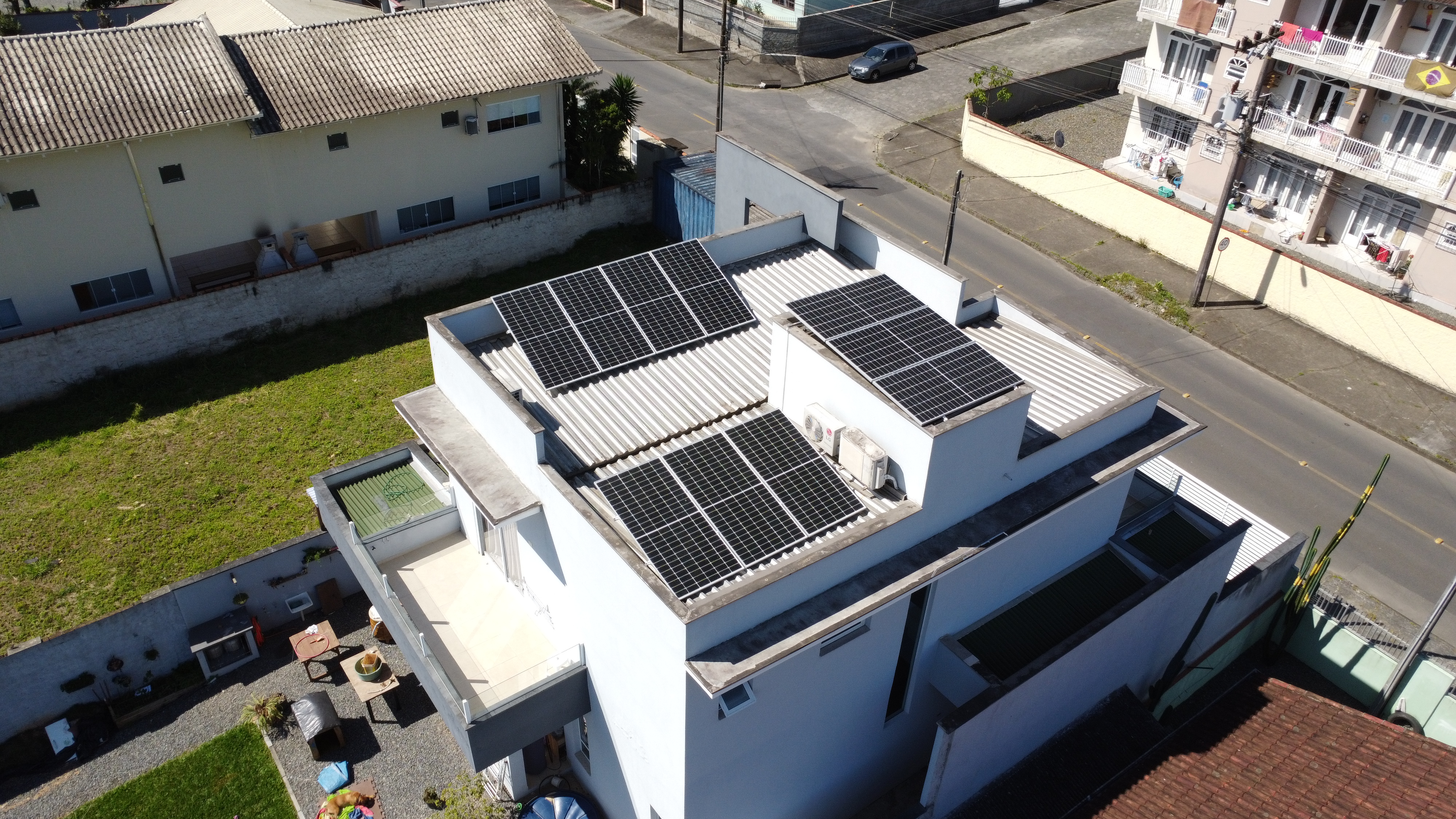 Usina solar fotovoltaica residencial